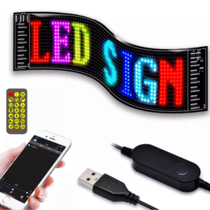 Led flexible programable