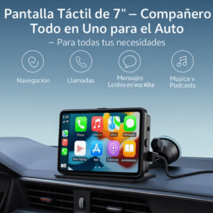 Pantalla Universal tactil 7"+camara de regalo